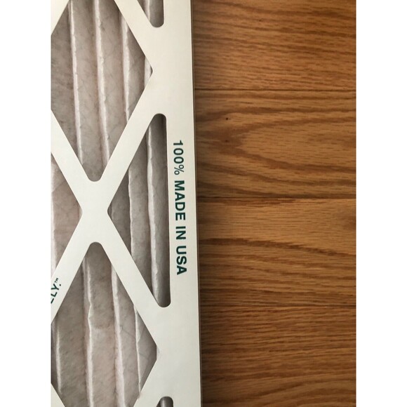 2 Pamlico 14x25x1 MERV 8A Pleated Air Filters in wrapper - Picture 2 of 3